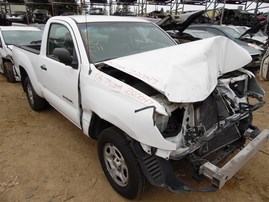 2008 TOYOTA TACOMA 2DOOR WHITE 2.7 AT 2WD Z20047